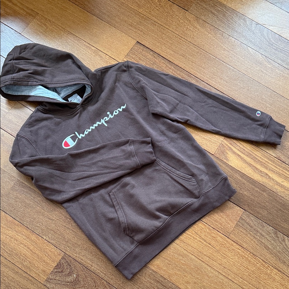 Champion Kids Chocolate Hoodie XL
